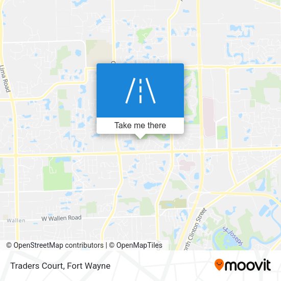 Mapa de Traders Court
