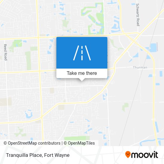 Tranquilla Place map
