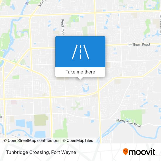 Mapa de Tunbridge Crossing