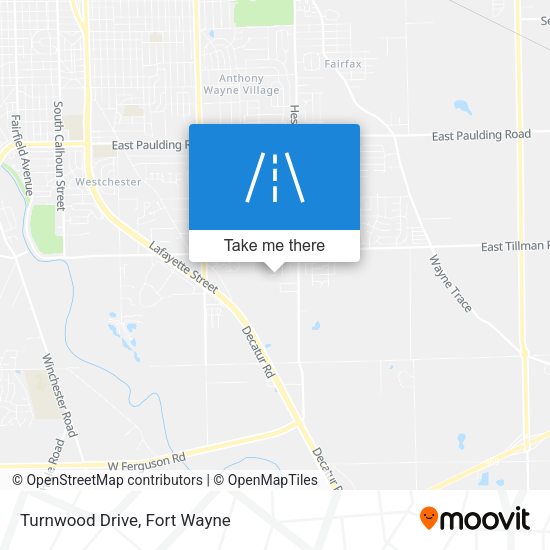 Mapa de Turnwood Drive