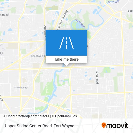 Mapa de Upper St Joe Center Road
