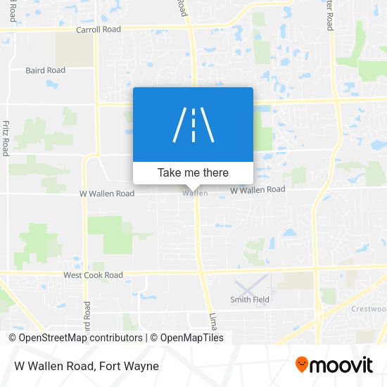 Mapa de W Wallen Road