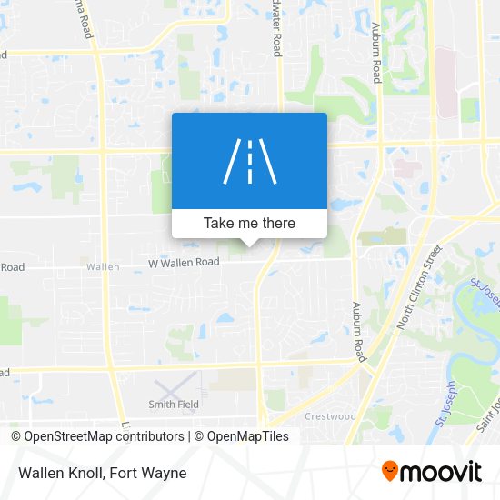 Mapa de Wallen Knoll