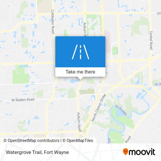Watergrove Trail map