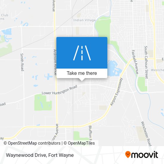 Mapa de Waynewood Drive