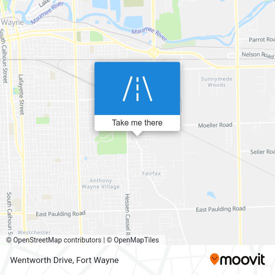 Wentworth Drive map
