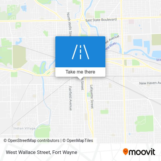 Mapa de West Wallace Street