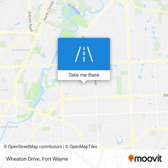 Mapa de Wheaton Drive