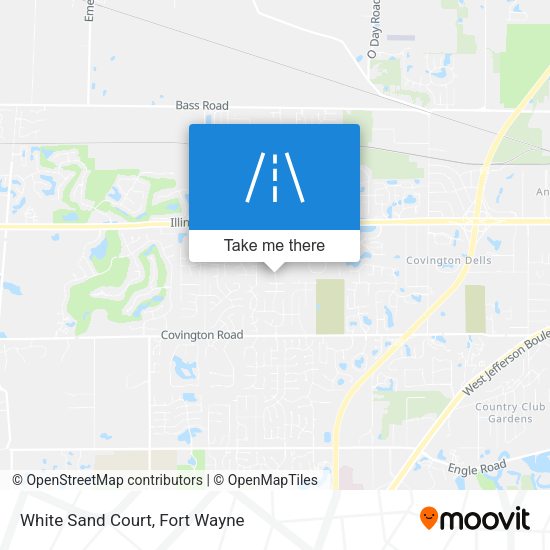 Mapa de White Sand Court
