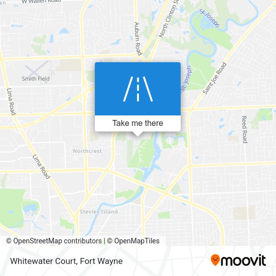 Whitewater Court map