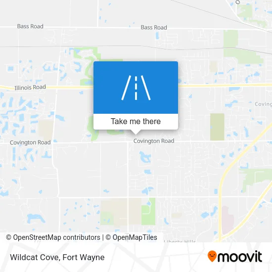 Wildcat Cove map