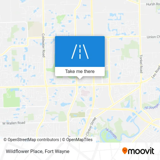 Wildflower Place map