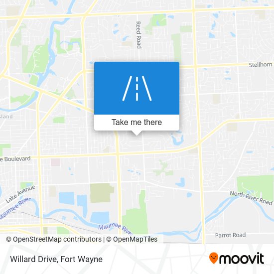 Mapa de Willard Drive