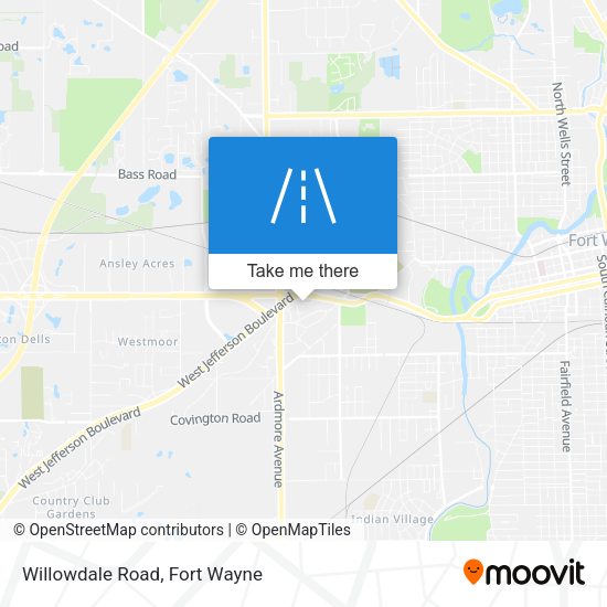 Mapa de Willowdale Road