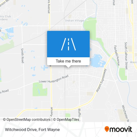 Mapa de Witchwood Drive