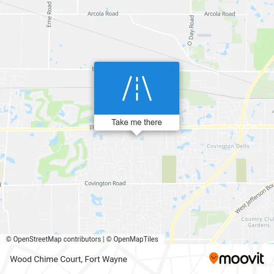 Wood Chime Court map