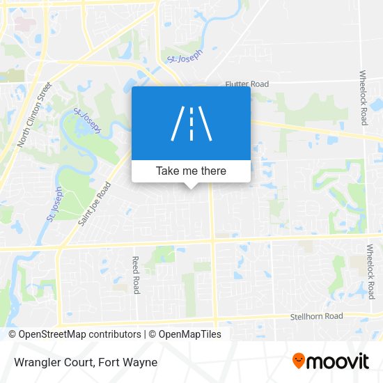 Mapa de Wrangler Court