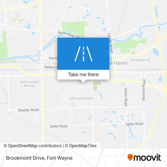 Brookmont Drive map