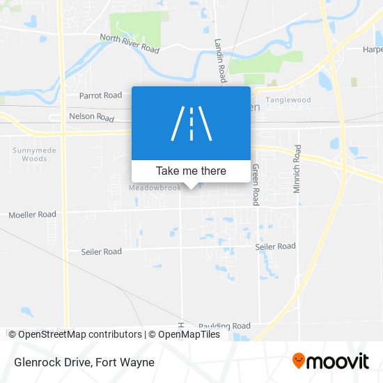 Glenrock Drive map