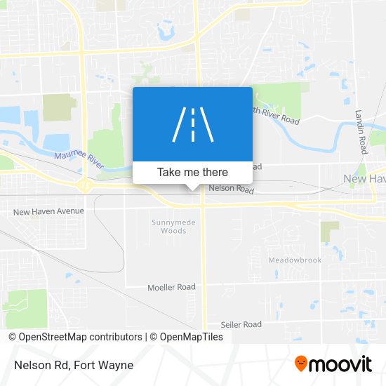 Mapa de Nelson Rd