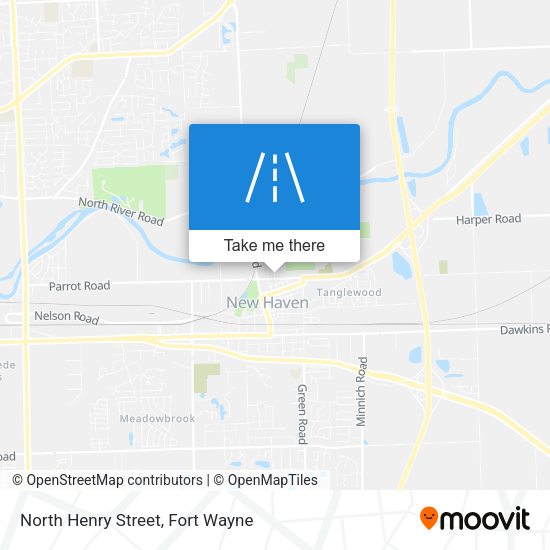 Mapa de North Henry Street