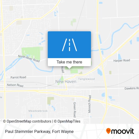 Mapa de Paul Stemmler Parkway