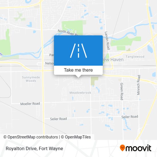Mapa de Royalton Drive