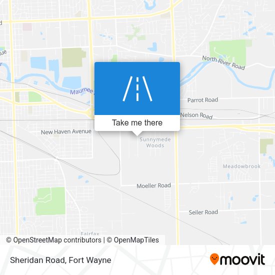 Mapa de Sheridan Road