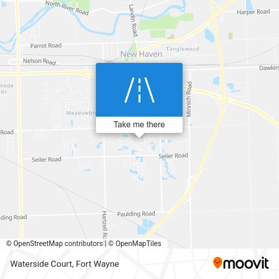 Waterside Court map