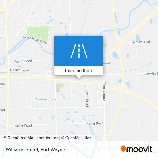 Mapa de Williams Street