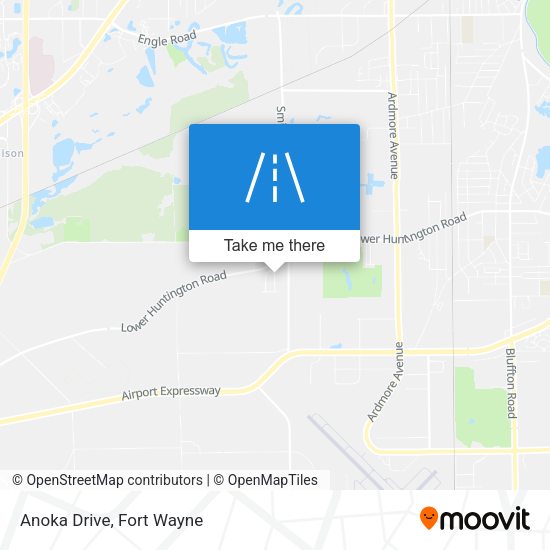 Anoka Drive map