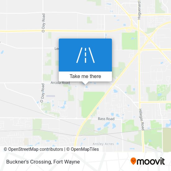 Mapa de Buckner's Crossing