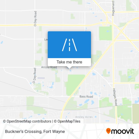 Buckner's Crossing map