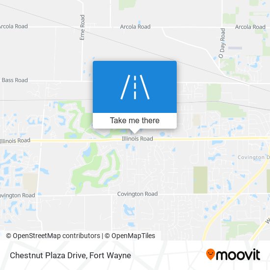 Chestnut Plaza Drive map