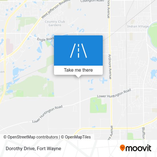 Dorothy Drive map