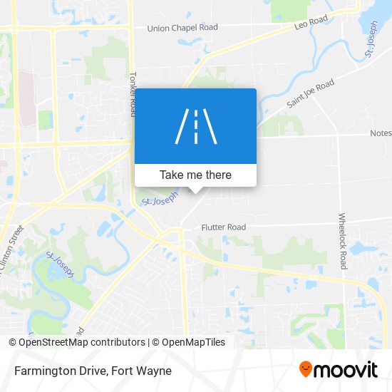 Farmington Drive map