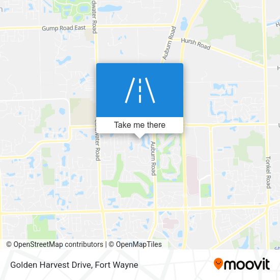Golden Harvest Drive map