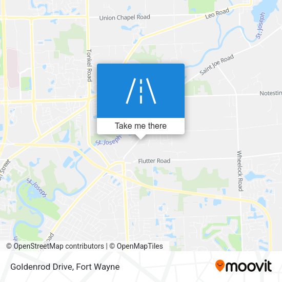 Mapa de Goldenrod Drive