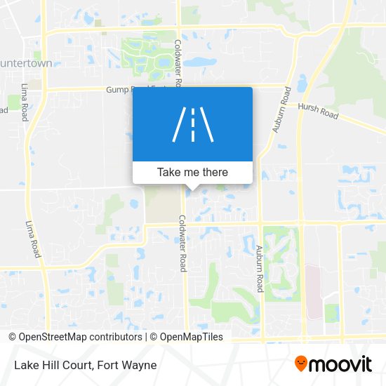 Mapa de Lake Hill Court