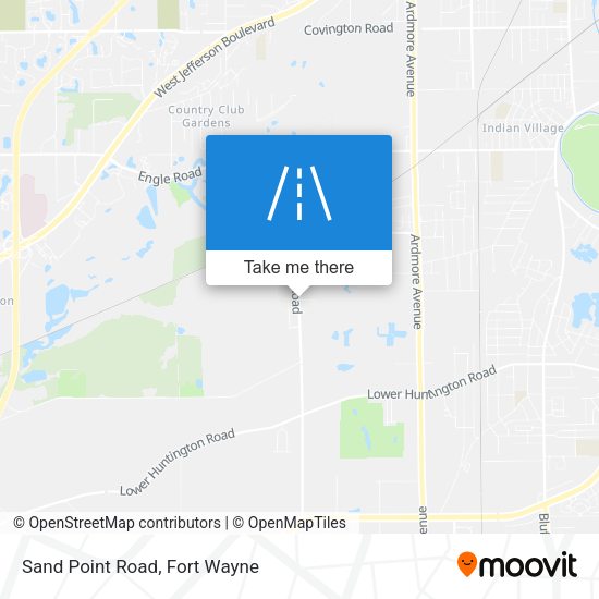 Mapa de Sand Point Road