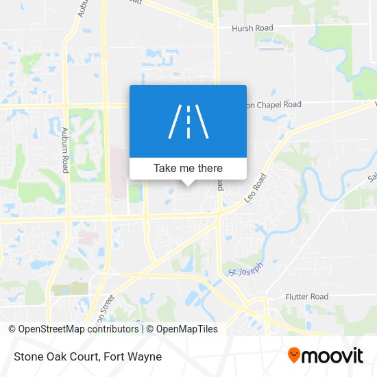 Stone Oak Court map