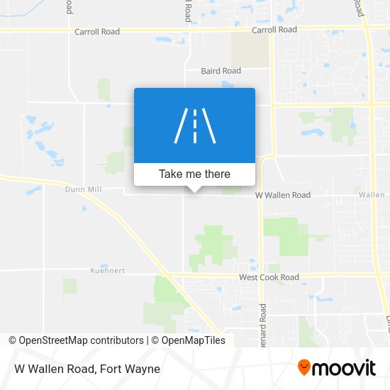 Mapa de W Wallen Road