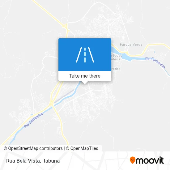 Rua Bela Vista map