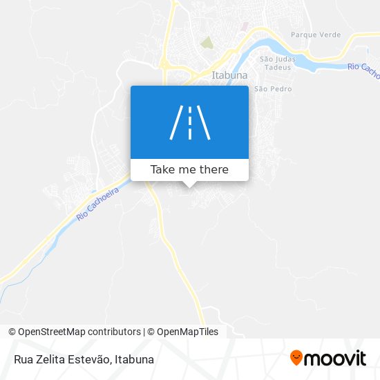 Mapa Rua Zelita Estevão