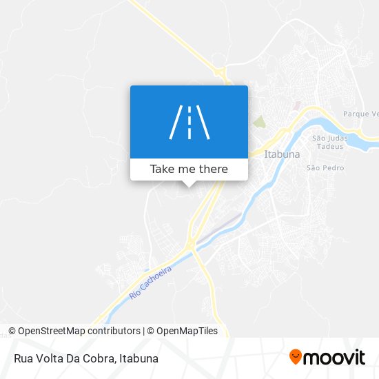 Mapa Rua Volta Da Cobra