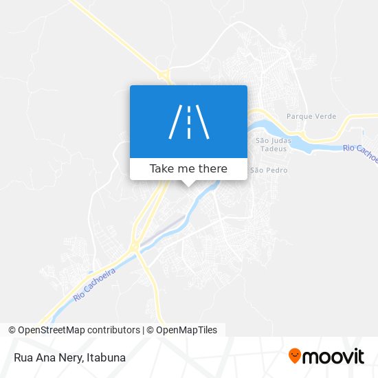 Mapa Rua Ana Nery