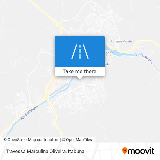 Mapa Travessa Marculina Oliveira