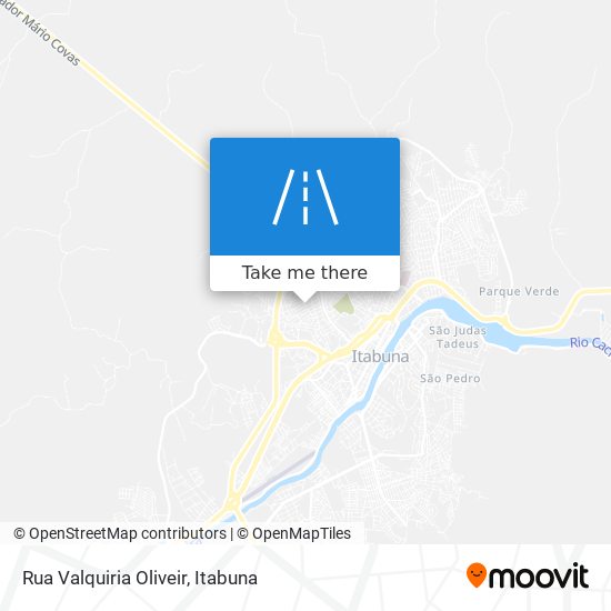 Mapa Rua Valquiria Oliveir