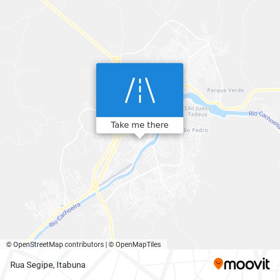 Rua Segipe map