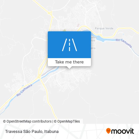 Mapa Travessa São Paulo
